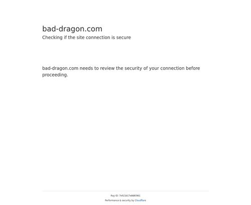 Review screenshot bad-dragon.com