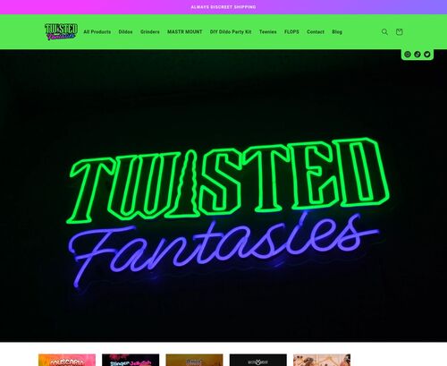 Review screenshot twisted-fantasies.com