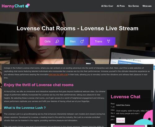 A Review Screenshot of Lovense chat